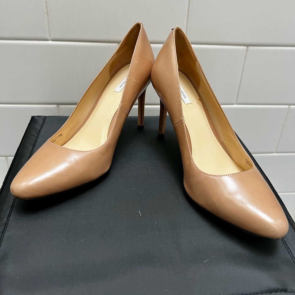Cole Haan Bethany Pumps Maple Sugar Leather SZ9.5B